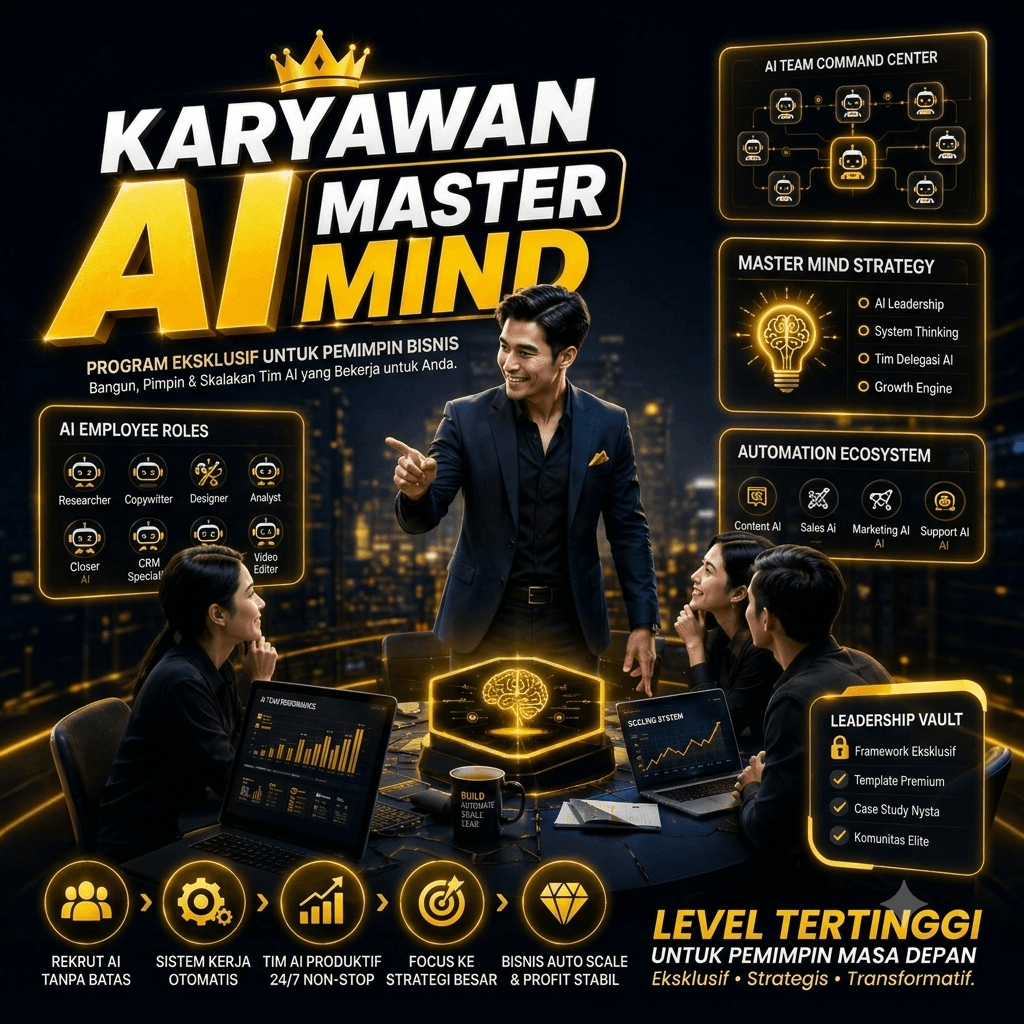 KARYAWAN AI MASTERMIND OKTOBER 2026 (LIMITED)